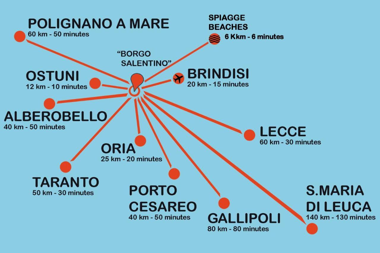 Borgo Salentino Hotel San Vito dei Normanni Kültér fotó